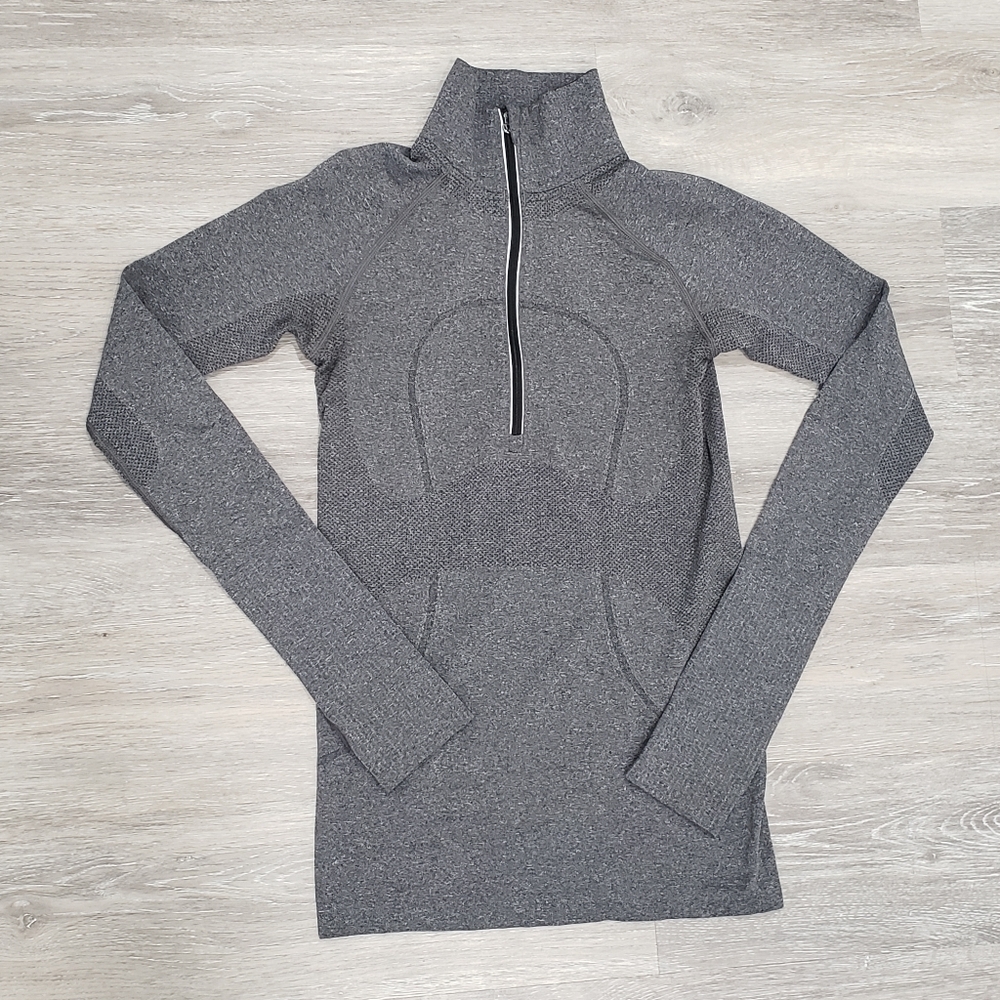 Lululemon Run Swiftly Tech 1/2 Zip First Release … - image 4